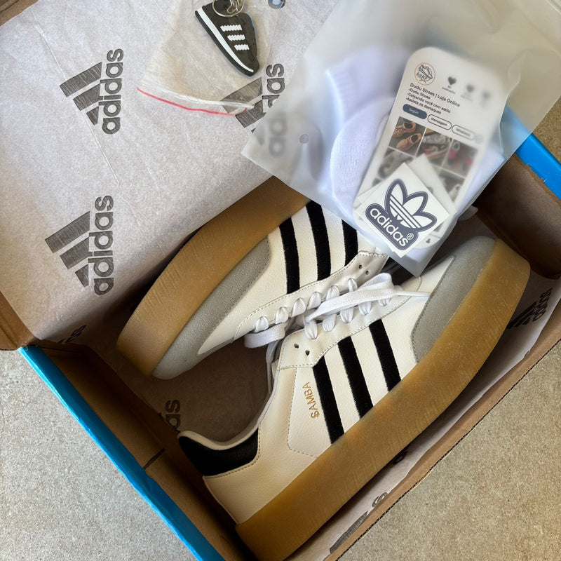 Tenis Adidas Sambae Meia Plataforma Feminino
